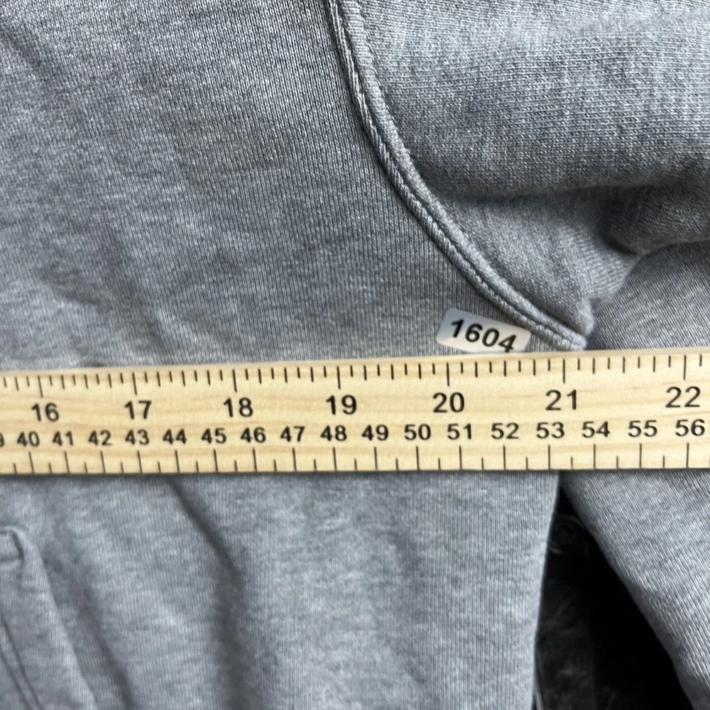 Jordan Men's Grey Fleece Hoodie Medium